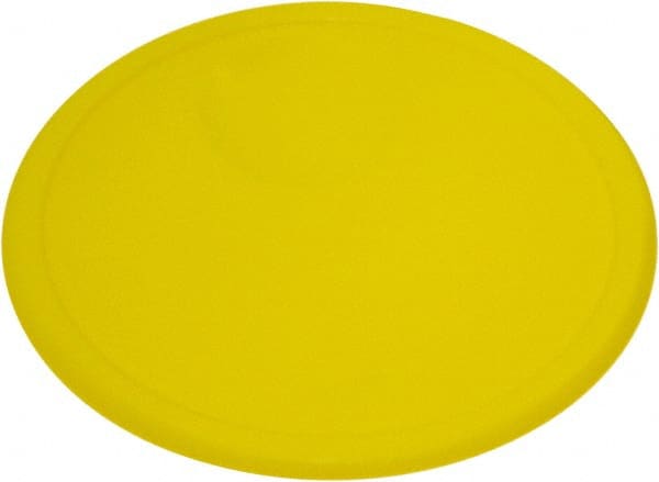 Rubbermaid - 13" Wide, Round Polyethylene Lid - Use with FG572600, FG572624, FG572700, FG572724, FG572800, FG572824, FG572900, FG572924 - Exact Tooling