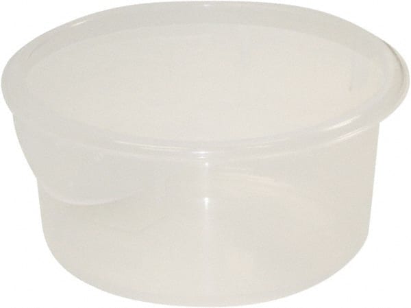 Rubbermaid - Round, Clear Polypropylene & Polycarbonate Food Storage Container - 10.6" High x 10" Wide - Exact Tooling