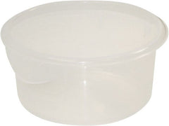 Rubbermaid - Round, Clear Polypropylene & Polycarbonate Food Storage Container - 10.6" High x 10" Wide - Exact Tooling