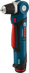 Bosch - 12 Volt 3/8" Chuck Right Angle Handle Cordless Drill - 0-1300 RPM, Reversible, 1 Lithium-Ion Battery Included - Exact Tooling