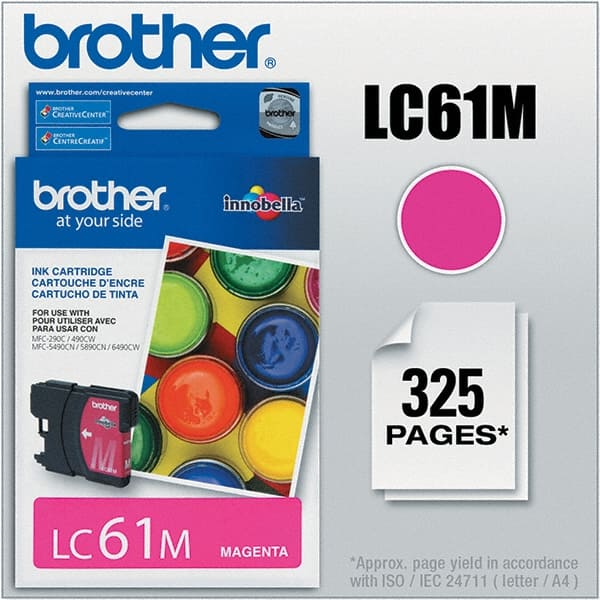 Brother - Magenta Ink Cartridge - Use with Brother DCP-J140W, 165C, 375CW, 385C, 395CN, 585CW, MFC-250C, 255CW, 290C, 295CN, 490CW, 495CW, J615W, 775CW, 790CW, 795CW, 990CW - Exact Tooling