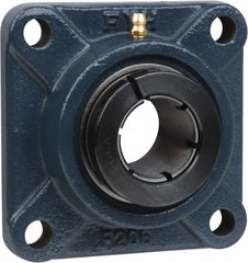 Value Collection - 3/4" ID, 3-3/8" OAL x 1-3/8" OAH 4-Bolt Flange - 1,494 Lb Static Cap, 2,877 Lb Dyn Cap, 2-33/64" Btw Mnt Hole Ctrs, 19/32" Base-to-Ctr Ht, Cast Iron - Exact Tooling