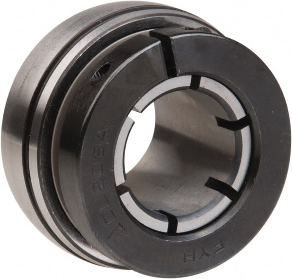 Value Collection - 1-3/16" ID x 2-3/16" OD, 4,383 Lb Dynamic Capacity, Insert Bearing Insert Bearing - High Carbon Chrome Steel Insert, 3/4" Race Width, 2,540 Lb Static Capacity - Exact Tooling