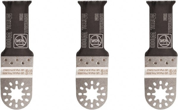 Fein - Rotary & Multi-Tool Multi-Use Saw Blade - 1-1/8" Universal E-Cut Blade, For Fein Multimaster, Wood, Drywall, Plastic Saw Blade - Exact Tooling