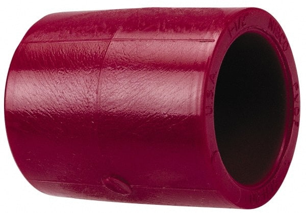 NIBCO - 1" PVDF Plastic Pipe Socket Coupling - Schedule 80, S x S End Connections - Exact Tooling