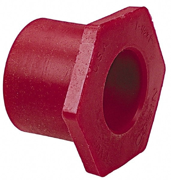 NIBCO - 6 x 4" PVDF Plastic Pipe Fitting - SPIG x S End Connections - Exact Tooling