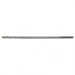 #39 RHS / RHC HSS 135 Degree Split Point NAS907 Type A General Purpose Extended Length Drill - Bright - Exact Tooling