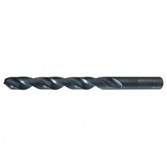 #15 RHS / RHC HSS 135 Degree Split Point Heavy Duty Jobber Length Drill - Steam Oxide - Exact Tooling