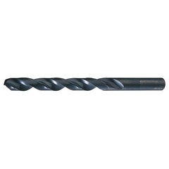 U RHS / RHC HSS 135 Degree Split Point Heavy Duty Jobber Length Drill - Steam Oxide - Exact Tooling
