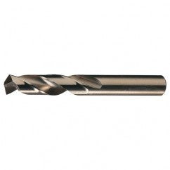 #17 RHS / RHC HSS-CO 8% (M42) 135 Degree Split Point Heavy Duty Cobalt Screw Machine Drill - Straw / Gold Oxide - Exact Tooling