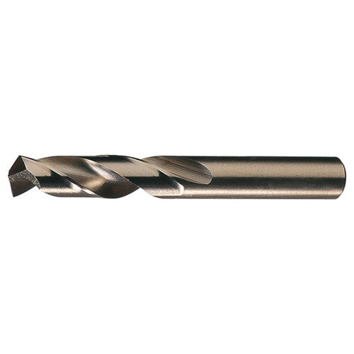 U RHS / RHC HSS-CO 8% (M42) 135 Degree Split Point Heavy Duty Cobalt Screw Machine Drill - Straw / Gold Oxide - Exact Tooling