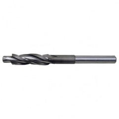 7/16 HSS Straight Shank 3-Flute Capscrew Counterbore- Bright - Exact Tooling