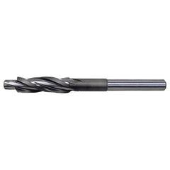 #8 HSS Straight Shank 3-Flute Capscrew Counterbore- Bright - Exact Tooling