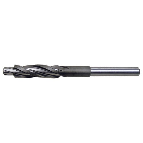 #10 HSS Straight Shank 3-Flute Capscrew Counterbore- Bright - Exact Tooling