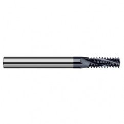 ‎0.2350″ Cutter Diameter × 0.6250″ (5/8″) Length of Cut Carbide Multi-Form 5/16″-24 Thread Milling Cutter, 3 Flutes, AlTiN Coated - Exact Tooling