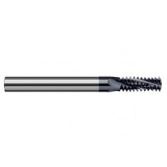 ‎0.0750″ Cutter Diameter × 0.1670″ Length of Cut Carbide Multi-Form #3-48 Thread Milling Cutter, 3 Flutes, AlTiN Coated - Exact Tooling