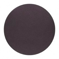 Norton - 20" Diam, 60 Grit Aluminum Oxide Adhesive PSA Disc - Coarse Grade, Brown, X Weighted Backing, Flexible - Exact Tooling