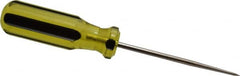 Stanley - 7-3/4" OAL Steel Scratch Awl - Plastic Handle - Exact Tooling