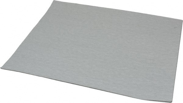 Made in USA - 280 Grit, Aluminum Oxide Sanding Sheet - 11" Long x 9" Wide, Extra Fine Grade, A Weighted Backing - Exact Tooling