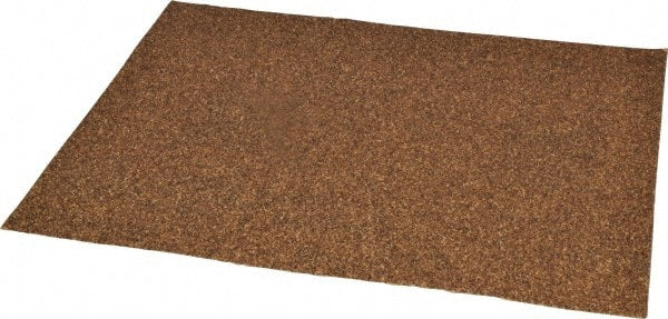 Value Collection - 40 Grit, Aluminum Oxide Sanding Sheet - 11" Long x 9" Wide, Coarse Grade, D Weighted Backing - Exact Tooling