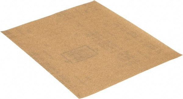 Value Collection - 180 Grit, Aluminum Oxide Sanding Sheet - 11" Long x 9" Wide, Very Fine Grade, A Weighted Backing - Exact Tooling