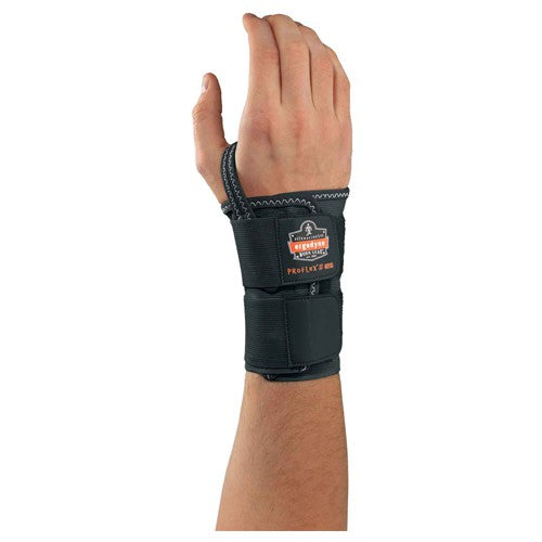 4010 XLL Black Double Strap Wrist Support - Exact Tooling