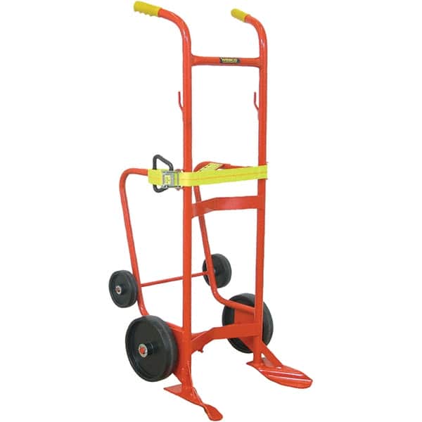 Wesco Industrial Products - 1,000 Lb Load Capacity, 30, 55 & 85 Gal Pail Tipper - 24" Wide x 58" High, 4 Steel Wheels - Exact Tooling