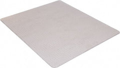 Aleco - 53" Long x 45" Wide, Chair Mat - Rectangular, Beveled Edge Style, Includes Anchorpoints - Exact Tooling