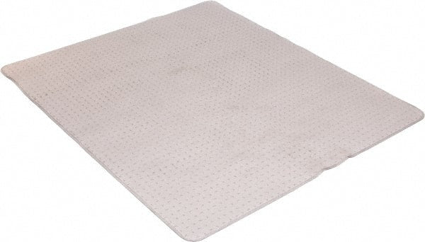 Aleco - 60" Long x 46" Wide, Chair Mat - Rectangular, Beveled Edge Style, Includes Anchorpoints - Exact Tooling