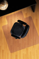 Aleco - 48" Long x 36" Wide, Chair Mat - Rectangular, Straight Edge Style, Texured Both Sides - Exact Tooling