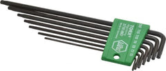Wiha - 7 Piece T6 to T20 Flag-Style Torx Key Set - T6, T7, T8, T9, T10, T15, T20 Torx Size - Exact Tooling