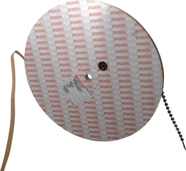 Heli-Coil - 1/4-20 UNC, 3/8" OAL, Free Running Helical Insert - 5-3/4 Free Coils, Tanged, 304 Stainless Steel, 1-1/2D Insert Length - Exact Tooling