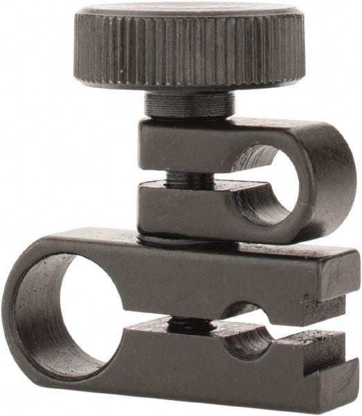 Mitutoyo - Test Indicator Clamp - For Use with 0.157 and 3/8 Inch Diameter Dovetail Test Indicator, Holding Bars - Exact Tooling