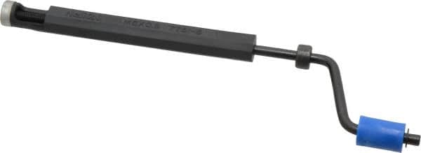 Heli-Coil - M5x0.80, Prewinder Thread Insert Hand Installation Tool - Type II Prewinder, Metric Coarse Thread, 15/32" Body Diam, 4-5/8" Prewinder Length, 2-9/32" Spinner Diam, M5x0.80 Insert Internal Thread - Exact Tooling