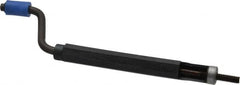 Heli-Coil - M6x1.00, Prewinder Thread Insert Hand Installation Tool - Type II Prewinder, Metric Coarse Thread, 33/64" Body Diam, 4-5/8" Prewinder Length, 2-17/32" Spinner Diam, M6x1.00 Insert Internal Thread - Exact Tooling