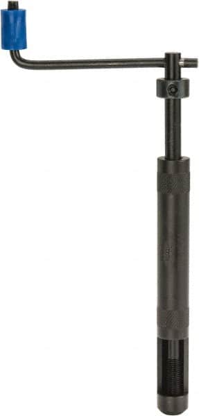 Heli-Coil - M8x1.00, Prewinder Thread Insert Hand Installation Tool - Type II Prewinder, Metric Fine Thread, 45/64" Body Diam, 5" Prewinder Length, 3-23/32" Spinner Diam, M8x1.00 Insert Internal Thread - Exact Tooling