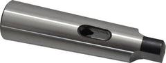 Collis Tool - MT2 Inside Morse Taper, MT4 Outside Morse Taper, Standard Reducing Sleeve - Hardened & Ground Throughout, 1/4" Projection, 4-7/8" OAL - Exact Tooling