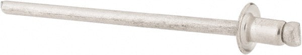 RivetKing - Size 62 Dome Head Stainless Steel Open End Blind Rivet - Stainless Steel Mandrel, 0.02" to 1/8" Grip, 3/8" Head Diam, 0.192" to 0.196" Hole Diam, 0.325" Length Under Head, 3/16" Body Diam - Exact Tooling