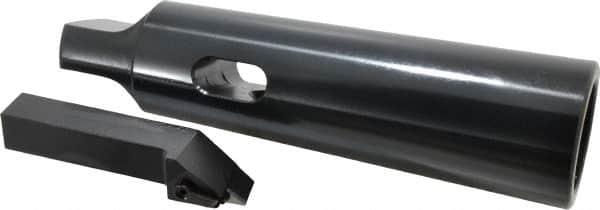 Collis Tool - MT6 Inside Morse Taper, MT7 Outside Morse Taper, Standard Reducing Sleeve - Hardened & Ground Throughout, 1-1/4" Projection, 12-1/2" OAL - Exact Tooling