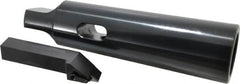 Collis Tool - MT6 Inside Morse Taper, MT7 Outside Morse Taper, Standard Reducing Sleeve - Hardened & Ground Throughout, 1-1/4" Projection, 12-1/2" OAL - Exact Tooling