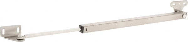 Sugatsune - 8.8 Lb Capacity, Spring Loaded Lid Stay - 90" Max Opening, Satin Stainless Steel - Exact Tooling