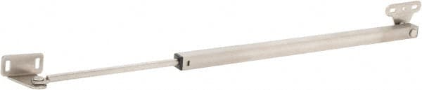 Sugatsune - 6.6 Lb Capacity, Spring Loaded Lid Stay - 110" Max Opening, Satin Stainless Steel - Exact Tooling