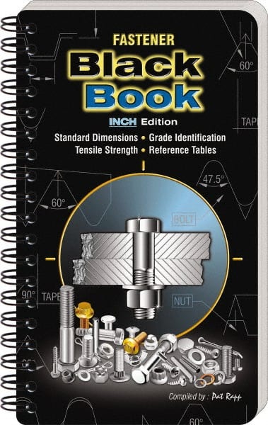 Value Collection - Fastener Black Book Inch Publication, 1st Edition - by Pat Rapp, Pat Rapp Enterprises, 2011 - Exact Tooling