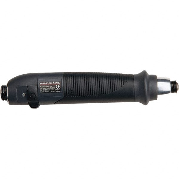 Ingersoll-Rand - 1/4" Bit Holder, 1,500 RPM, Inline Handle Air Screwdriver - 2.7 to 9.7 In/Lb Torque, 4 CFM - Exact Tooling