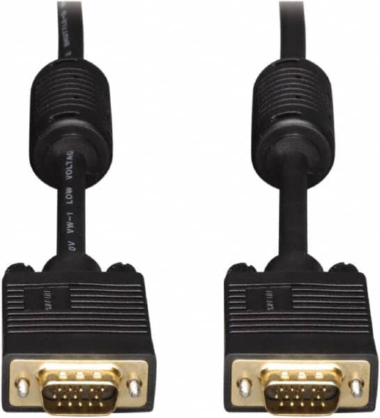 Tripp-Lite - 10' Long, HD15/HD15 Computer Cable - Black, Male x Male - Exact Tooling