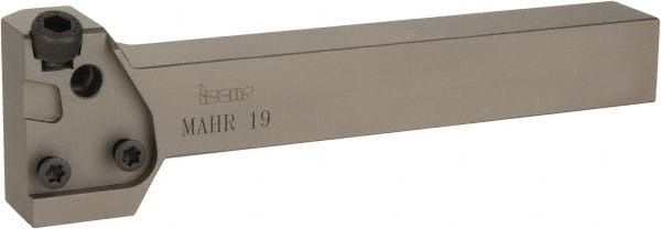 Iscar - MAH, External, Right Hand, Indexable Grooving Tool Holder - 3/4" Shank Height, 3/4" Shank Width, 142.24mm OAL - Exact Tooling