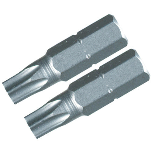 Security Torx Insert Bits. T7s × 25mm. 1/4″ Drive (2 Bit Pack). - Exact Tooling
