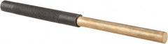 SPI - 3/8" Pin Punch - 8" OAL, Brass & Steel - Exact Tooling