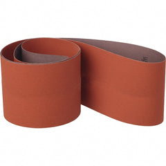 3M - 3" Wide x 132" OAL, 120 Grit, Ceramic Abrasive Belt - Ceramic, Coated, Cloth Backing - Exact Tooling