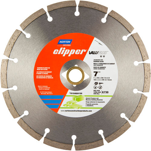 7X.090XDM-7/8-5/8 DIAMOND SAW BLADE - Exact Tooling